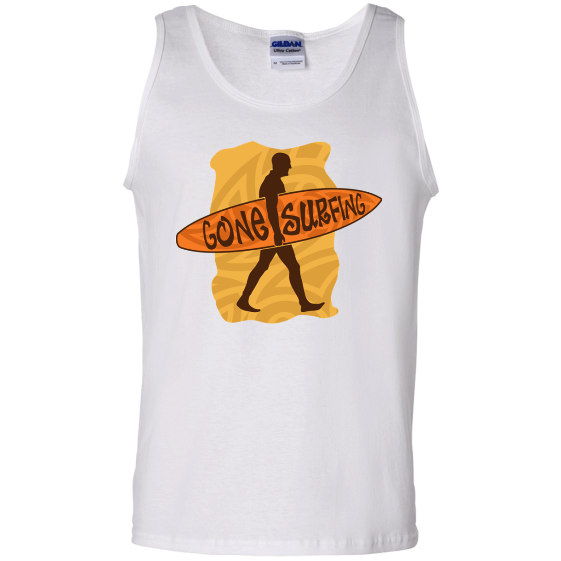 Gone Surfing Beach Tank Top