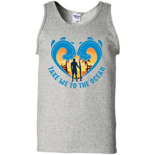 Take Me To The Ocean Surfing Beach Tank Top