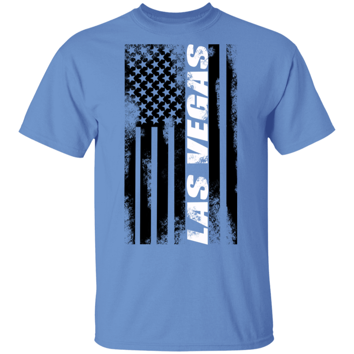 Las Vegas Nevada American Flag T-Shirt