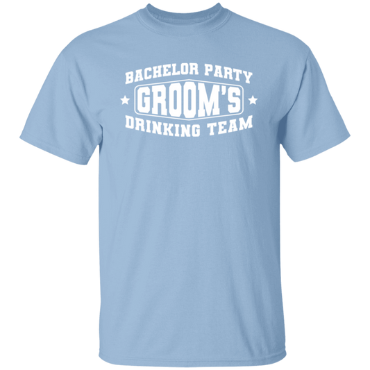 Bachelor Party Groom’s Drinking Team Funny T-Shirt