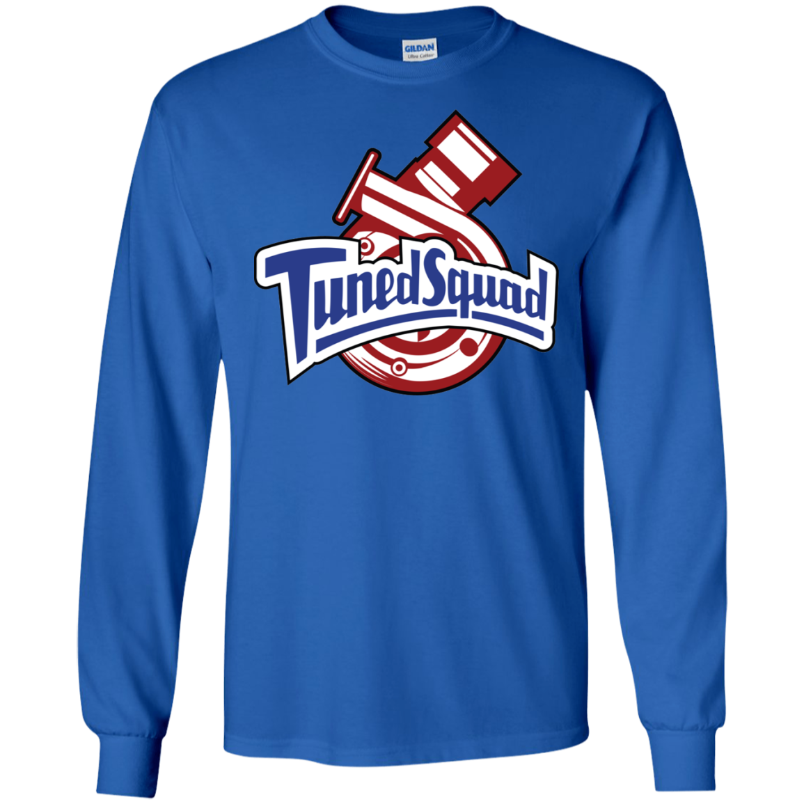 Tuned Squad 90's Style Boosted Turbo Long Sleeve T-Shirt