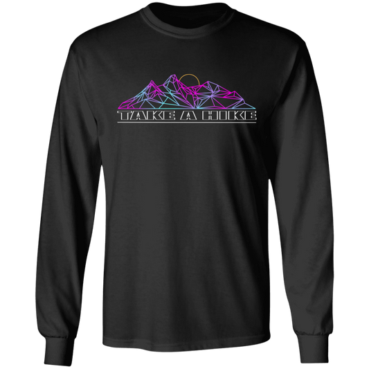Take a Hike Abstract Camping Nature Long Sleeve T-Shirt