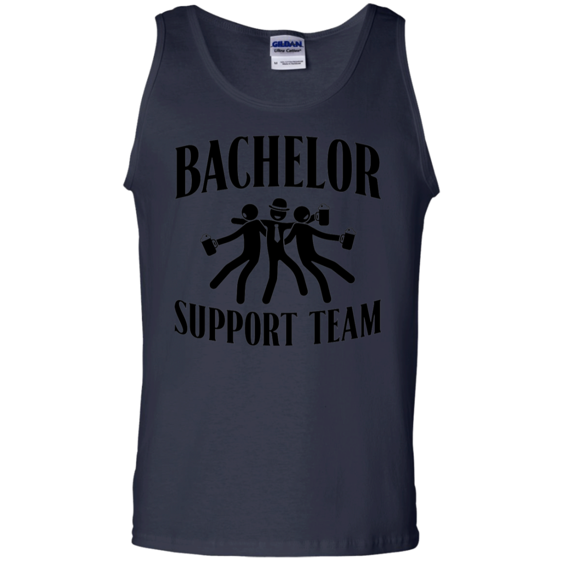 Bachelor Party Funny Support Team Tank Top