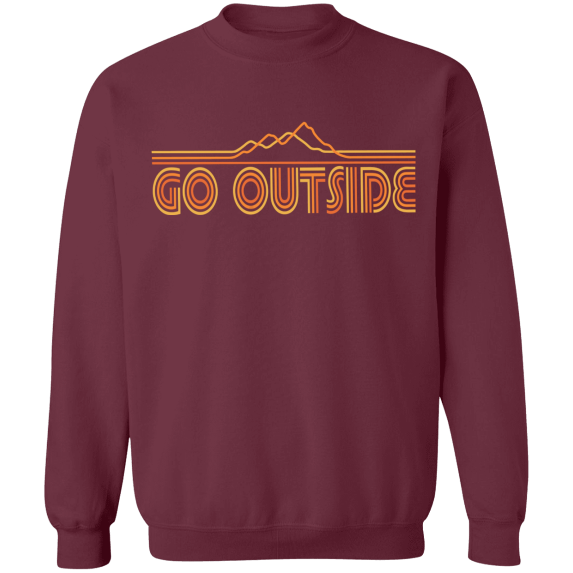 Go Outside Camping Nature Crewneck Sweatshirt