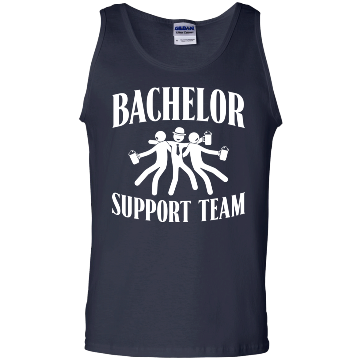 Bachelor Party Funny Support Team Tank Top