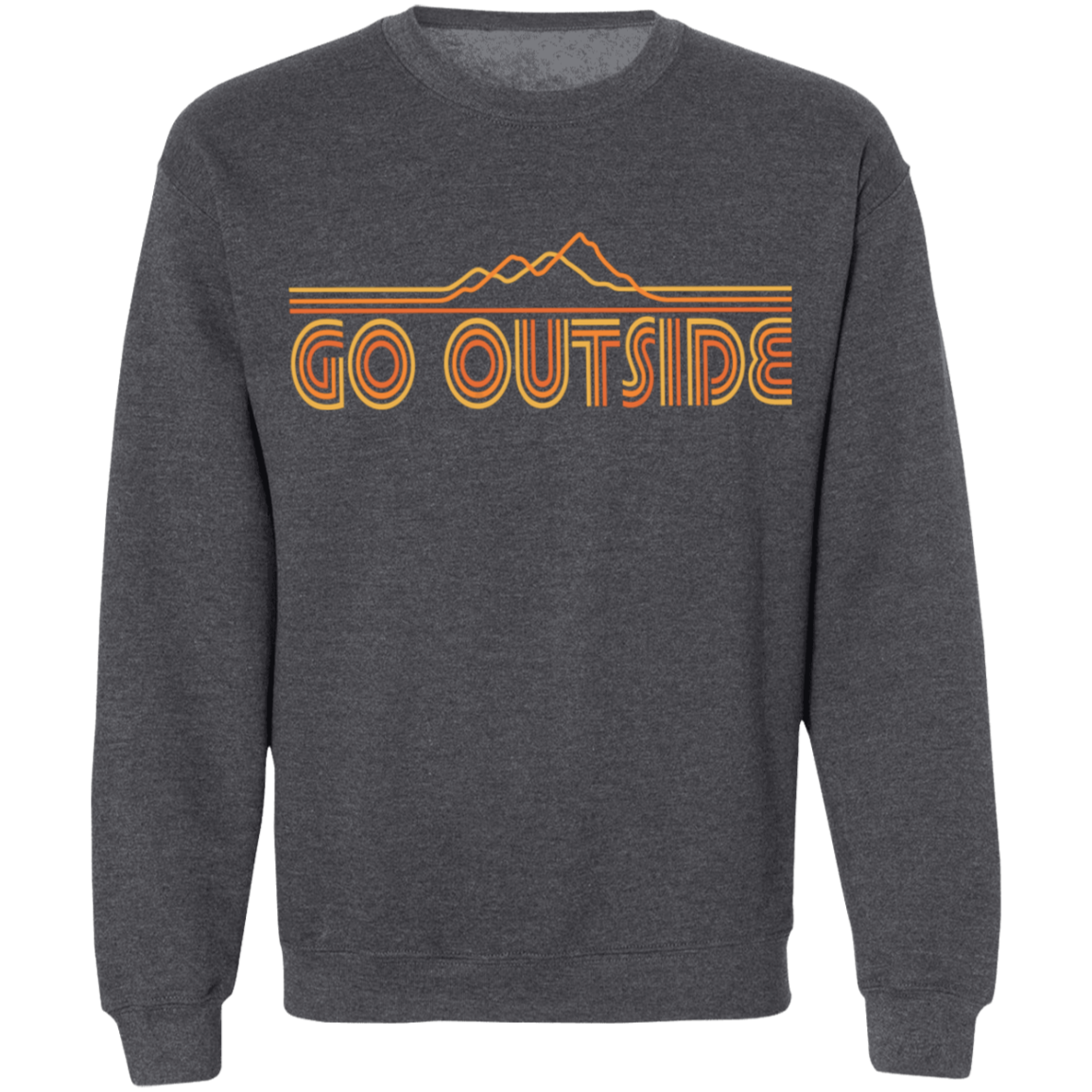 Go Outside Camping Nature Crewneck Sweatshirt