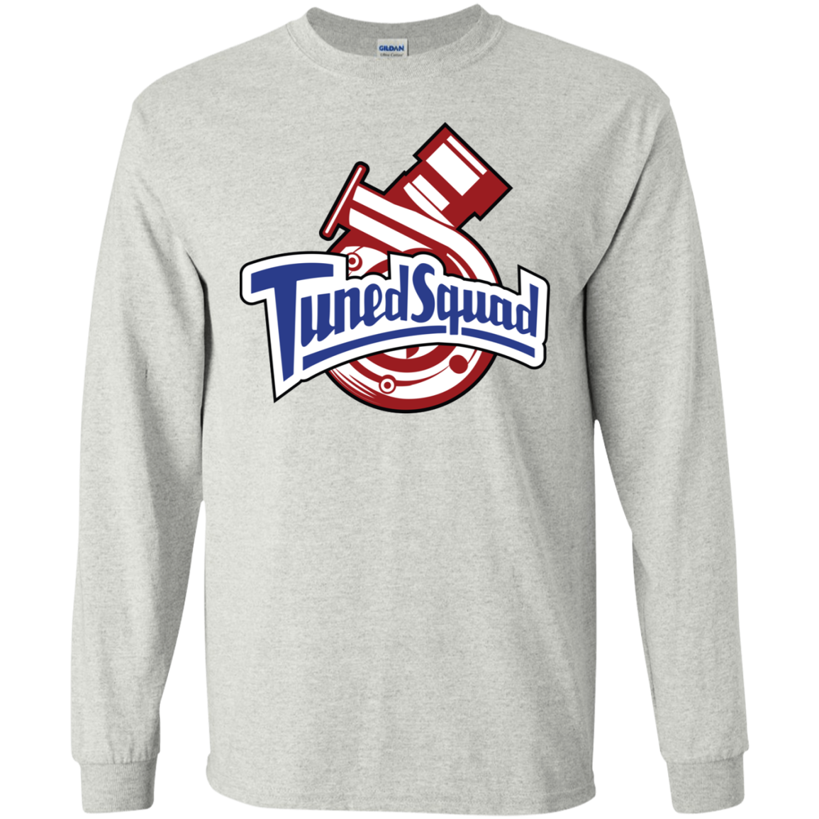 Tuned Squad 90's Style Boosted Turbo Long Sleeve T-Shirt