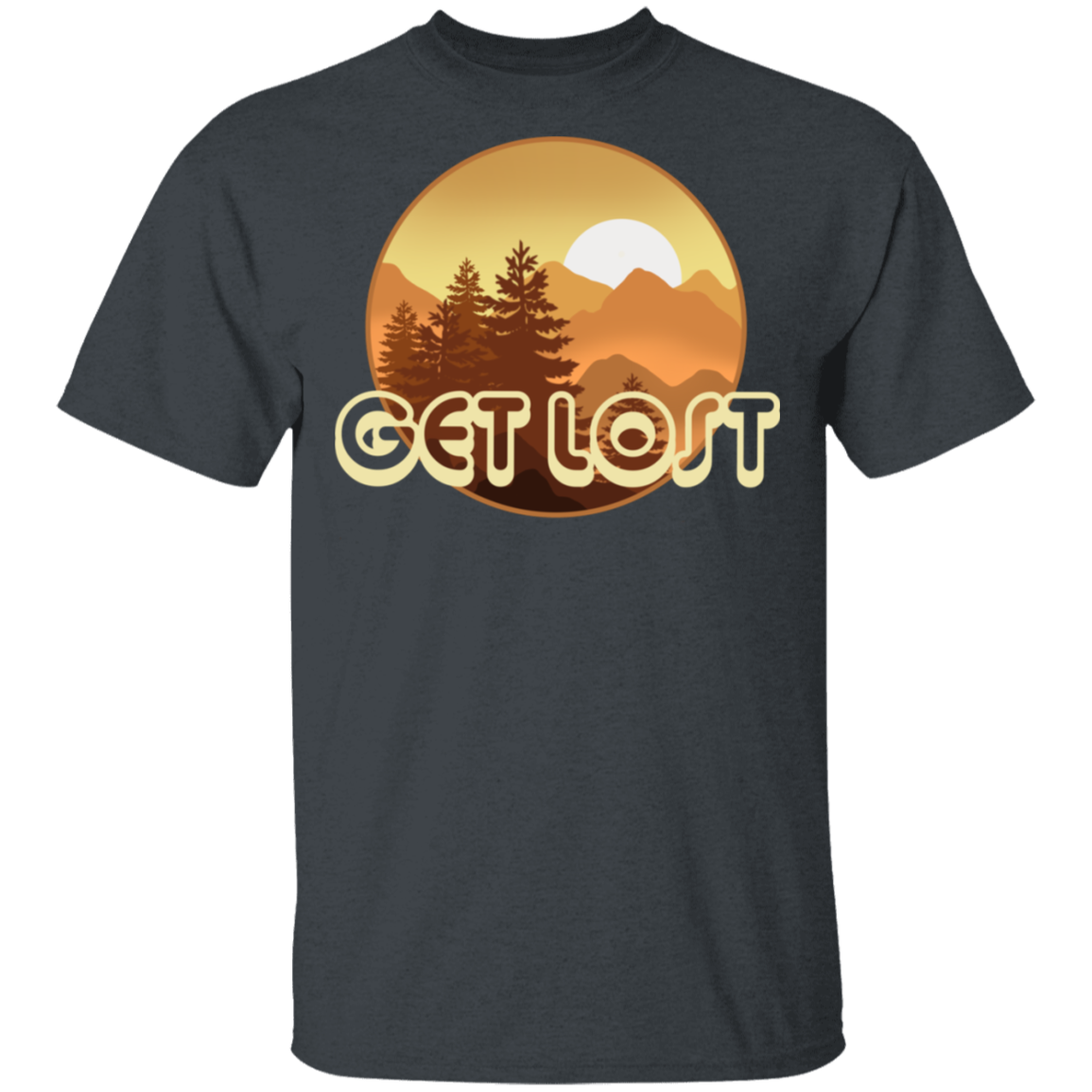 Get Lost in Nature Camping T-Shirt