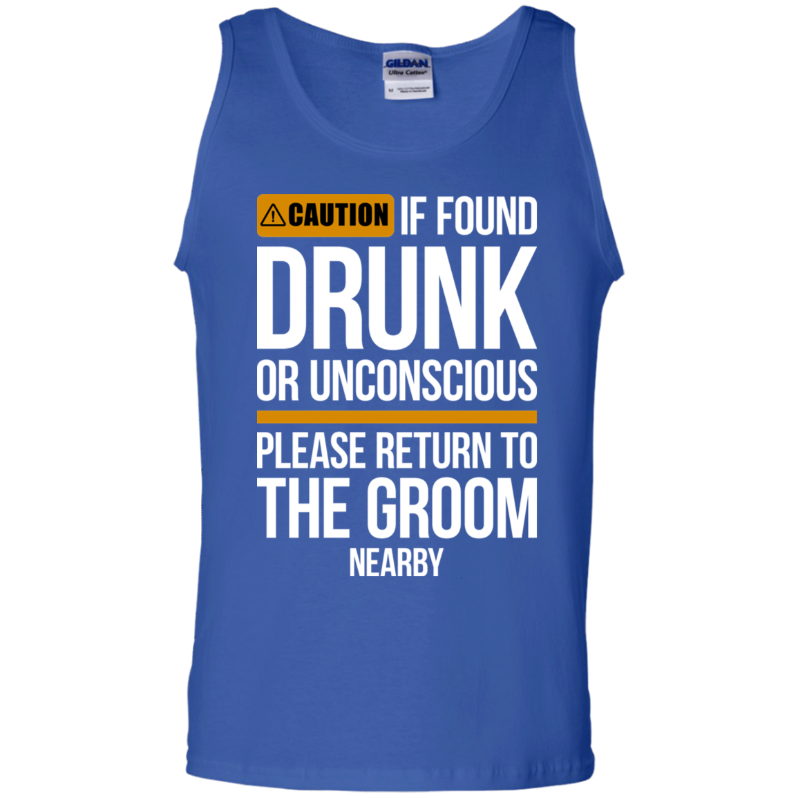 Groom Bachelor Party Funny Drunk Tank Top