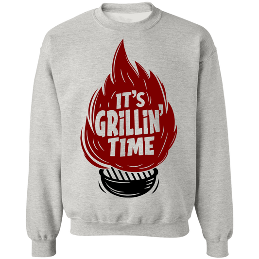 It's Grillin' Time BBQ Summer Crewneck Sweatshirt