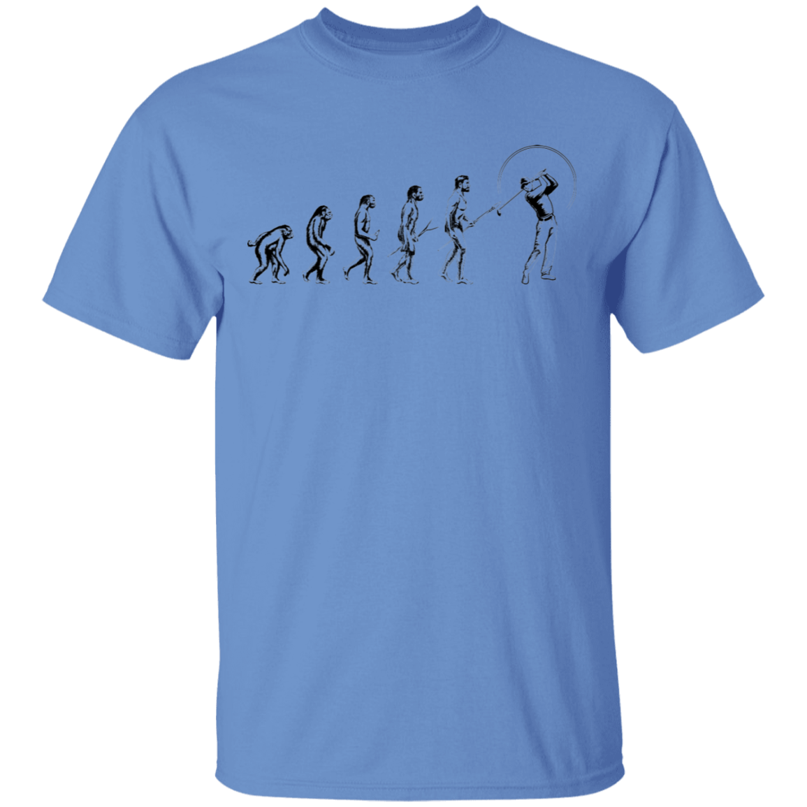 Evolution of Golfing Funny Golf T-Shirt