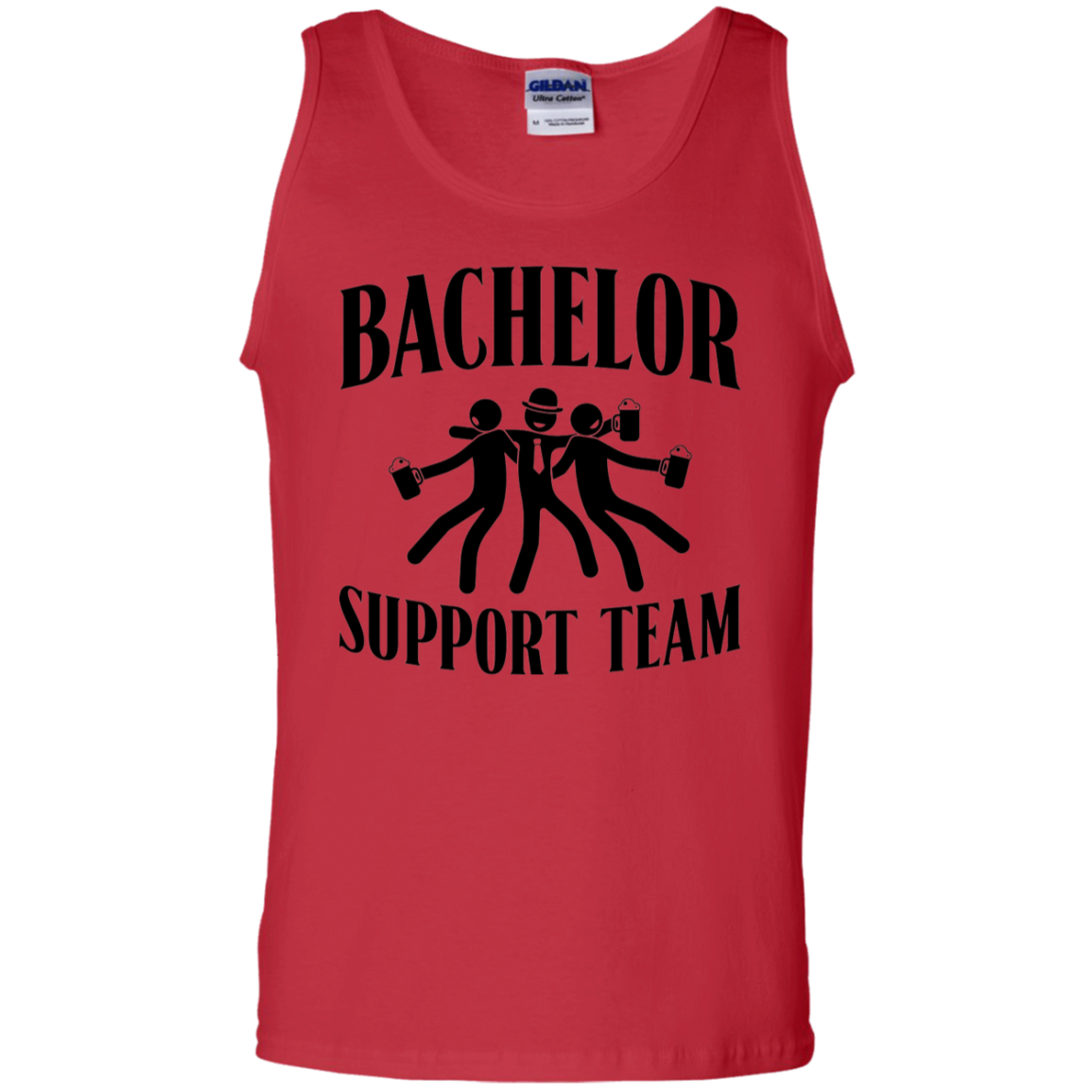 Bachelor Party Funny Support Team Tank Top