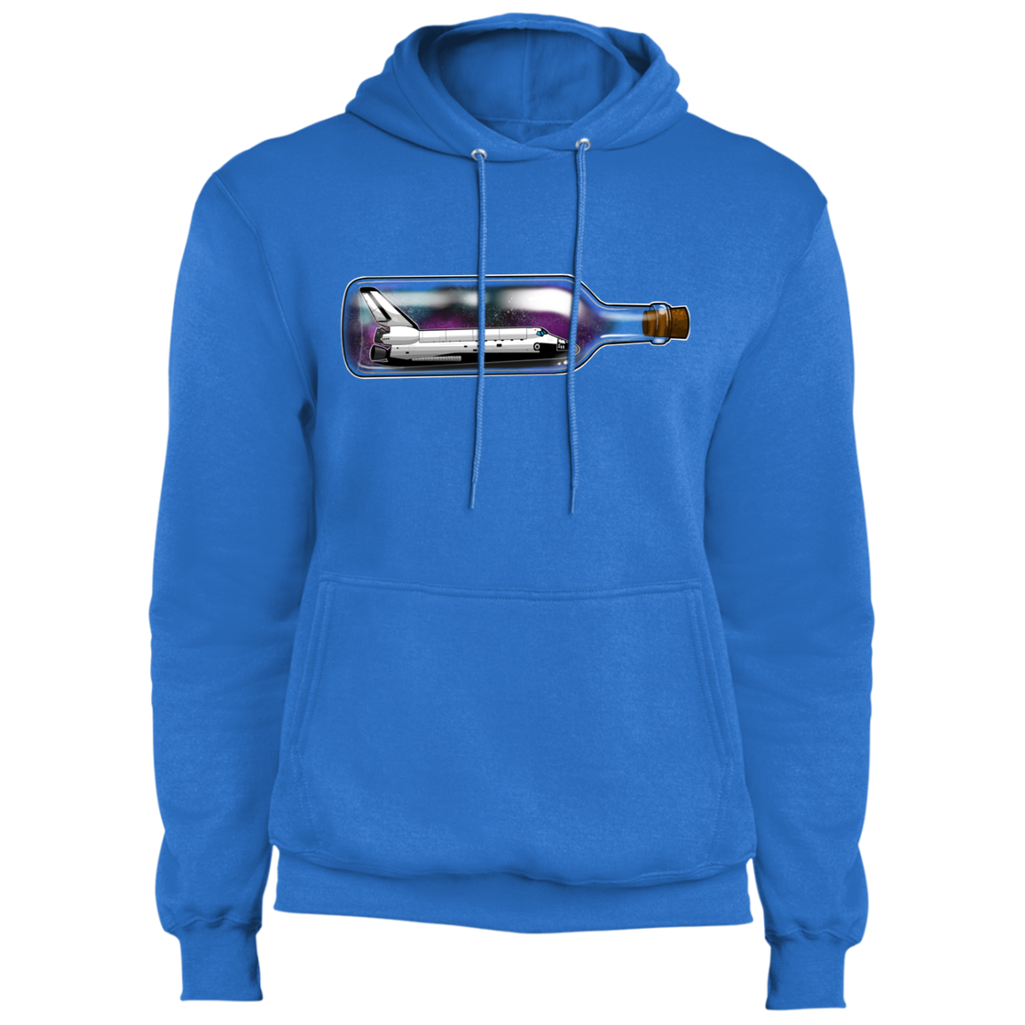 Spacecraft in a Bottle Spaceship Pullover Hoodie