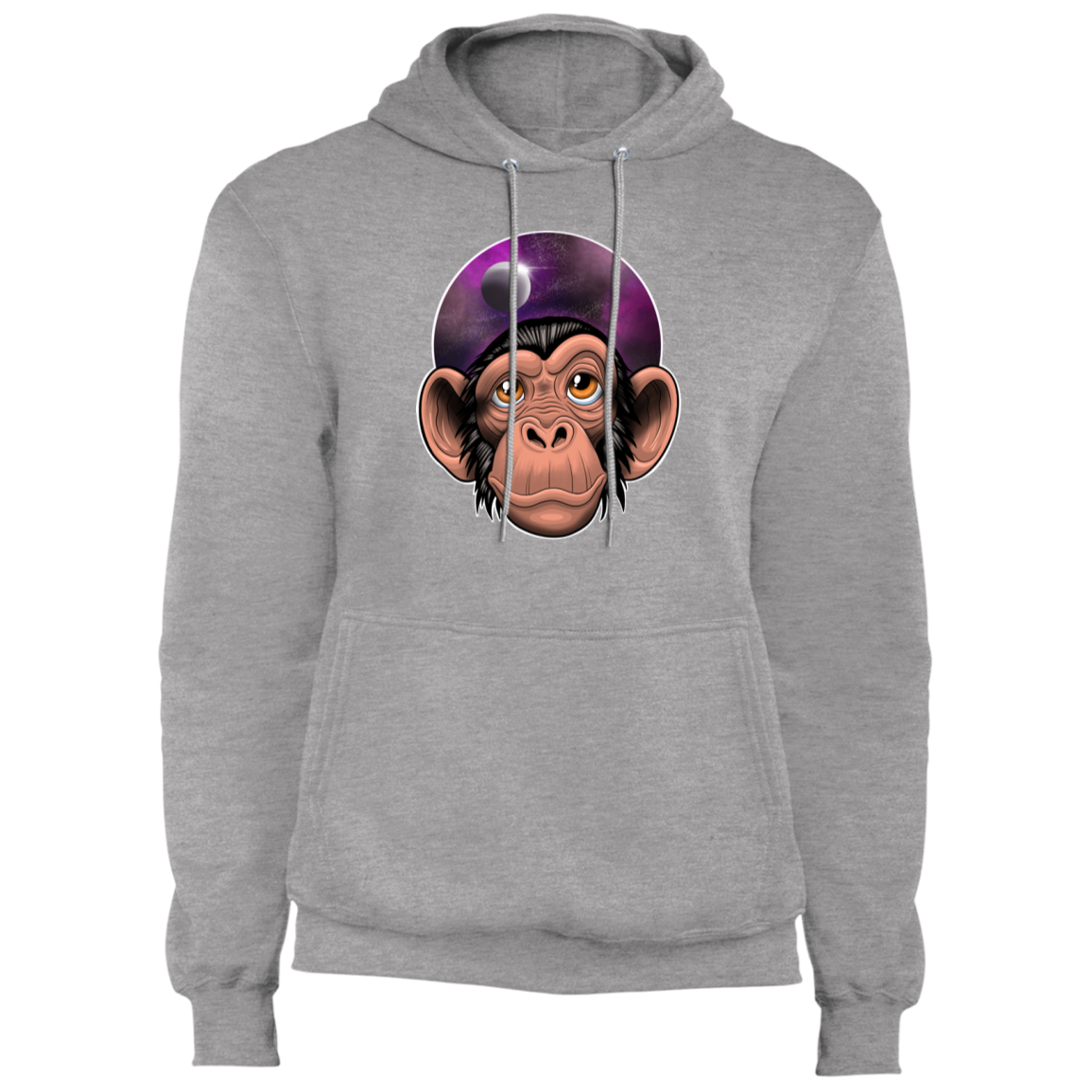 Space Chimp Astronaut Pullover Hoodie